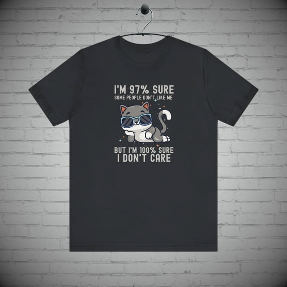 Sarcastic Cat tshirt, Funny Cat tee, Sarcastic kitty shirt, Cat lovers gift