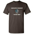 thumbnail image 1 of Sarcastic Comment Loading Humor Novelty Tee Funny Graphic T-Shirt Christmas Anniversary Holiday Gift for Mens, 1 of 5