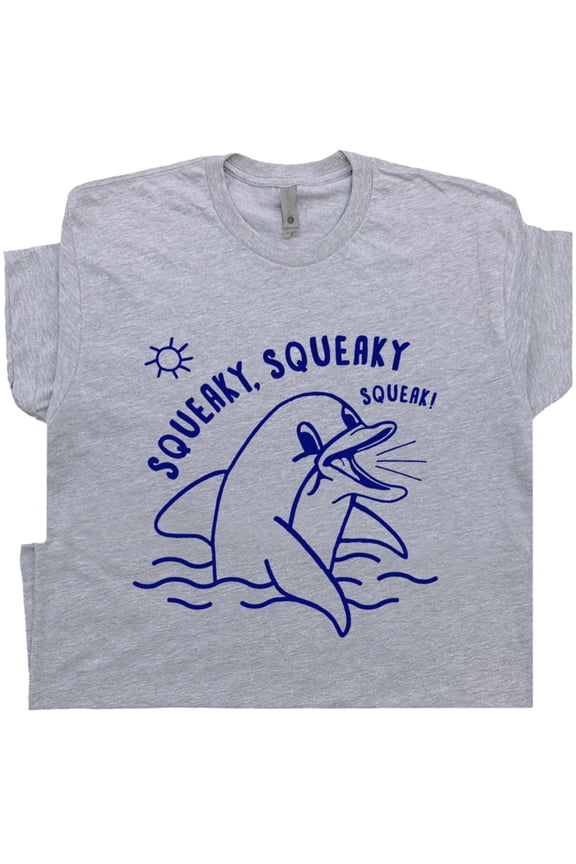 Sarcastic Dolphin T Shirt Cute Funny Beach Theme Funny Animal Shirts For Women Men Cool Pun Saying Graphic Tee Narhwal Orca Whale