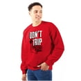 thumbnail image 1 of Sarcastic Don't Trip Zombie Joke Sweatshirt for Men or Women Brisco Brands S, 1 of 6