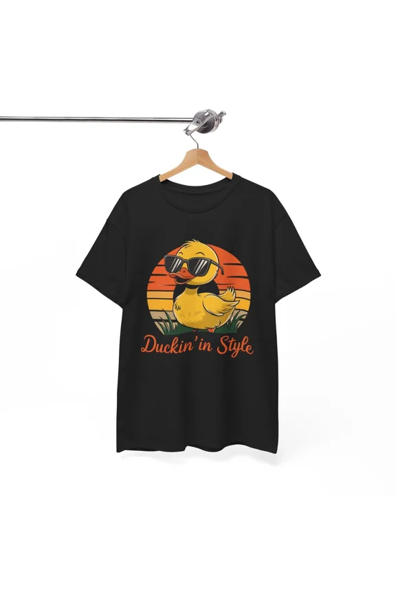 Sarcastic Duck T-Shirt - Mythical Ducky Tee for Dreamers & Creators