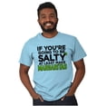 thumbnail image 1 of Sarcastic Salty Margarita Joke Plus Size Crewneck Graphic Tee Shirt Brisco Brands 5X, 1 of 5