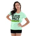 thumbnail image 1 of Sarcastic Salty Margarita Joke Women's T Shirt Ladies Tee Brisco Brands 2X, 1 of 6
