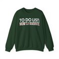 thumbnail image 1 of Sarcastic Saying To Do List Mom's Favorite Women Me Gildan 18000 Sweatshirt, 1 of 4