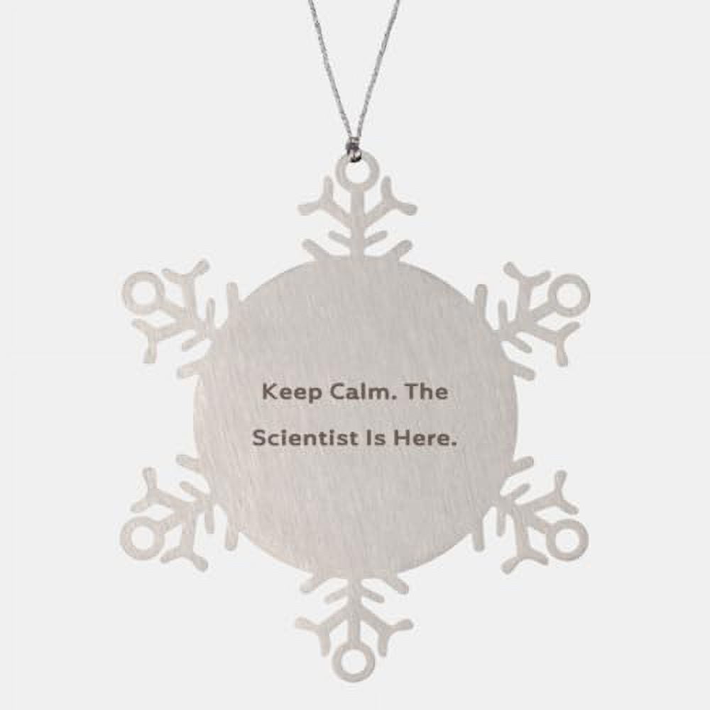 Sarcastic Scientist Gifts, Keep Calm. The, Inappropriate Snowflake ...