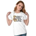 thumbnail image 1 of Sarcastic Teddy Bear State of Mind Womens Slim Fit Graphic Tee Brisco Brands M, 1 of 5