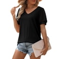 thumbnail image 1 of Sarcastic Tshirts For Women Short Sleeve Shirts For Women Women Short Sleeve Tops Black Short Sleeve Shirt Women Shaperx T Shirt Pink Shirt M, 1 of 7