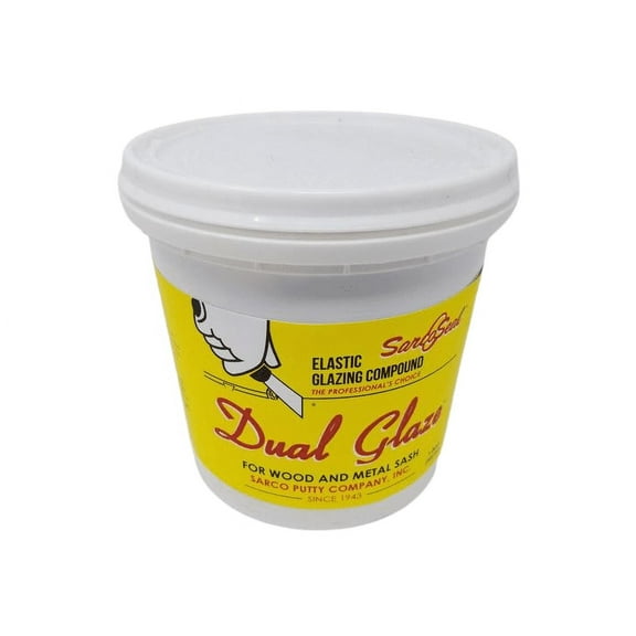Sarco Putty Dual Glaze Off-White, Putty Wall Filler, 4.62 lbs