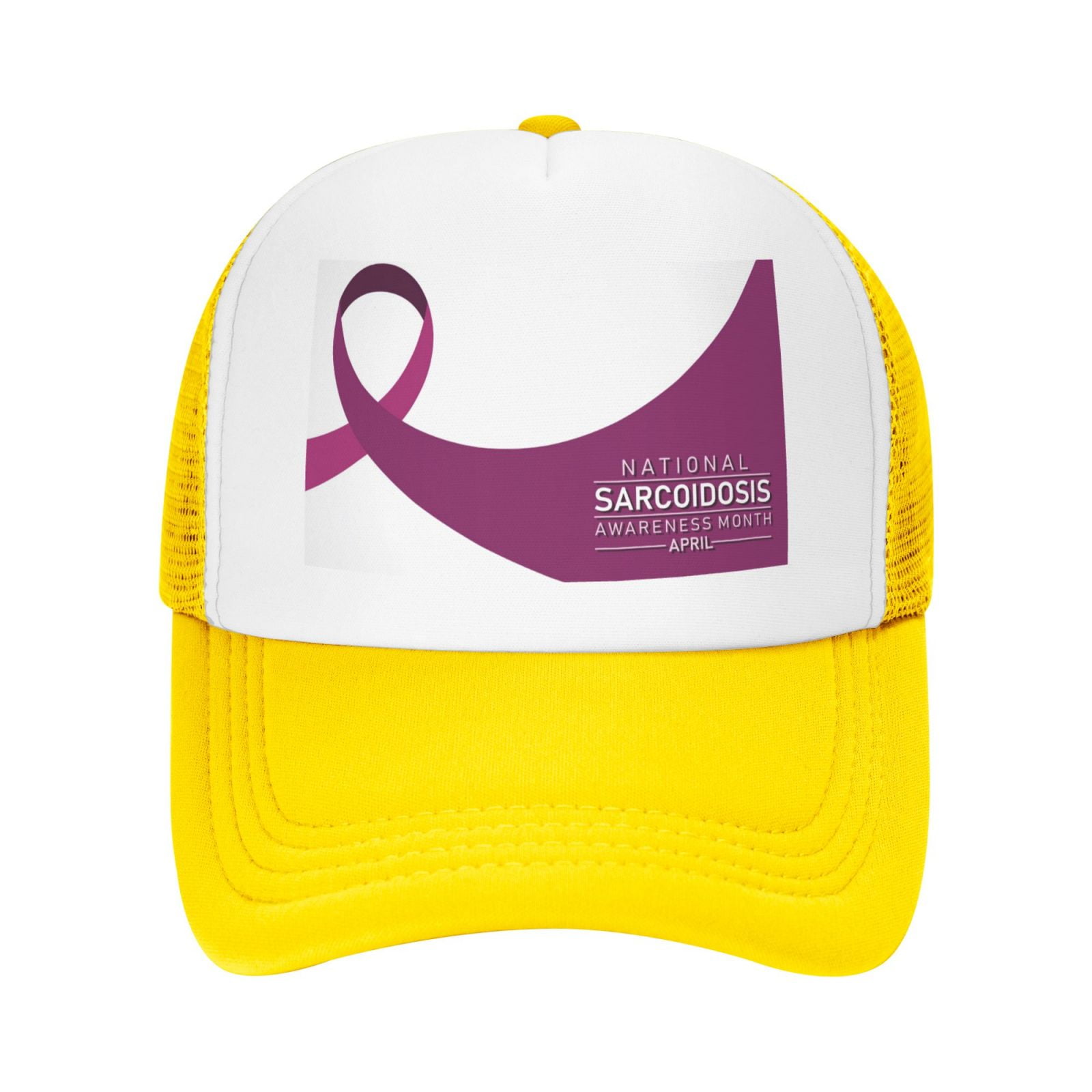 Sarcoidosis Awareness Day Hats for Men Women Mesh Baseball Cap ...