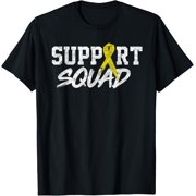 Sarcoma Awareness Month Support Squad Bone Cancer T-Shirt