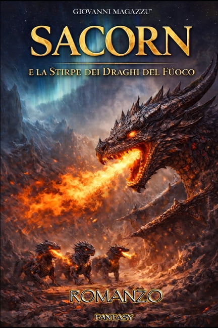 Sarcon: e la stirpe dei draghi del fuoco, (Paperback)