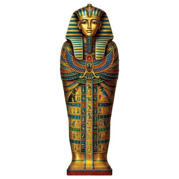Sarcophagus Cardboard Stand-Up, 6' 3" x 26"