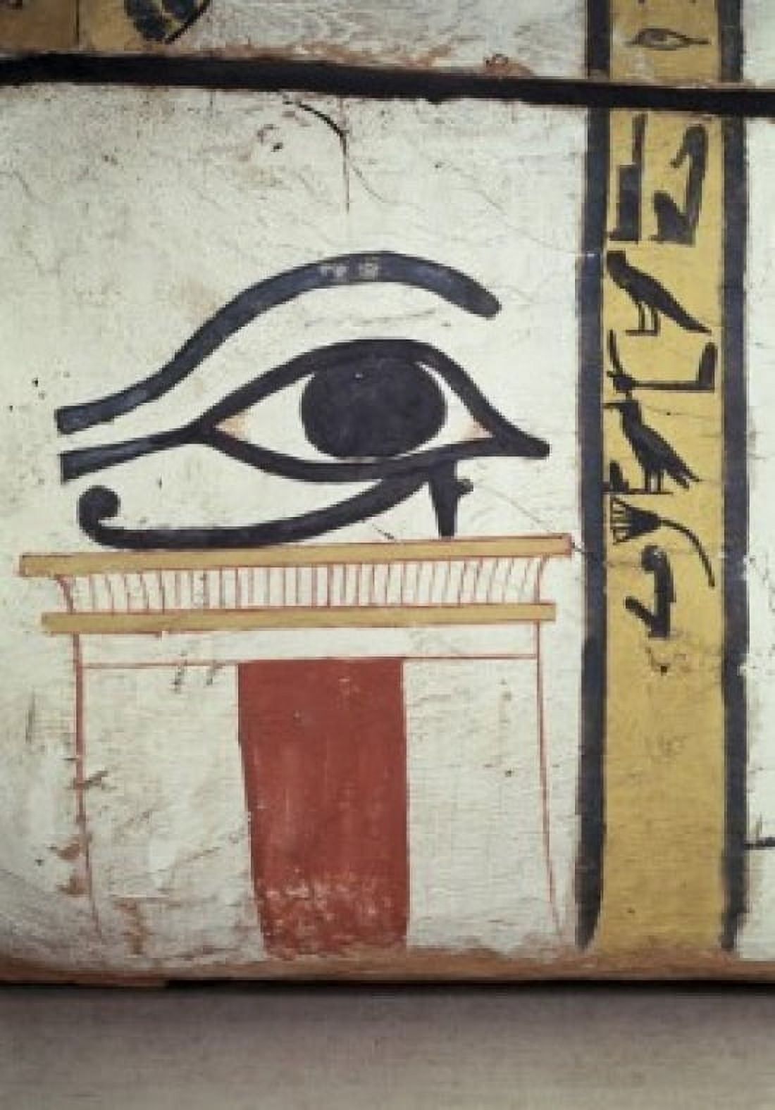 Sarcophogus-Detail Egyptian Art Canvas Art - (24 x 36)