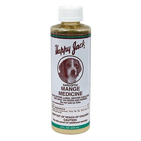 Sarcoptic Mange Medicine - 8 oz - By Happy Jack