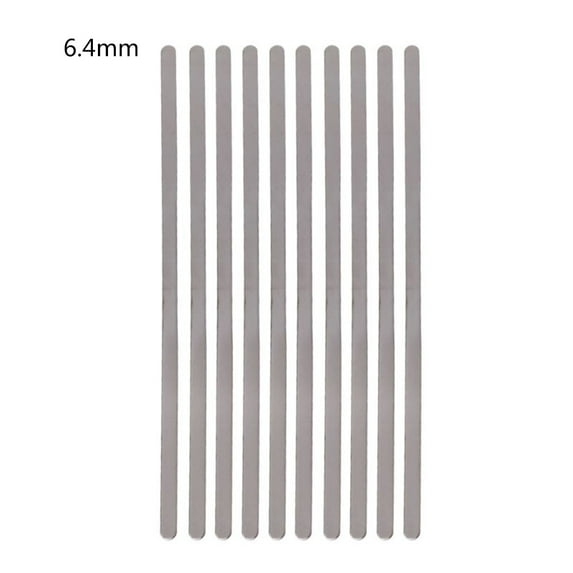 Sardfxul Aluminum Bracelet Blanks Stainless Steel Bangle Bracelet Bending Bar for Stamping DIY Bracelet Jewelry Making