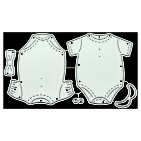 Sardfxul Baby Clothes Metal Die Cuts Stencil Exquisite Scrapbooking Embossing Template DIY Party Invitation Cards Making Supplies