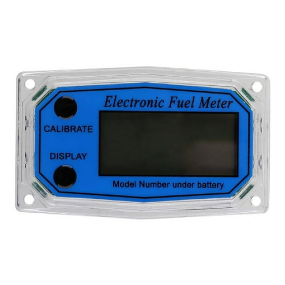 Sardfxul Digital for Turbine Flow Meter Digital LCD Display Oil Fuel Flowmeter Measure Die sel Kerosene Gasoline Meter Display Ch