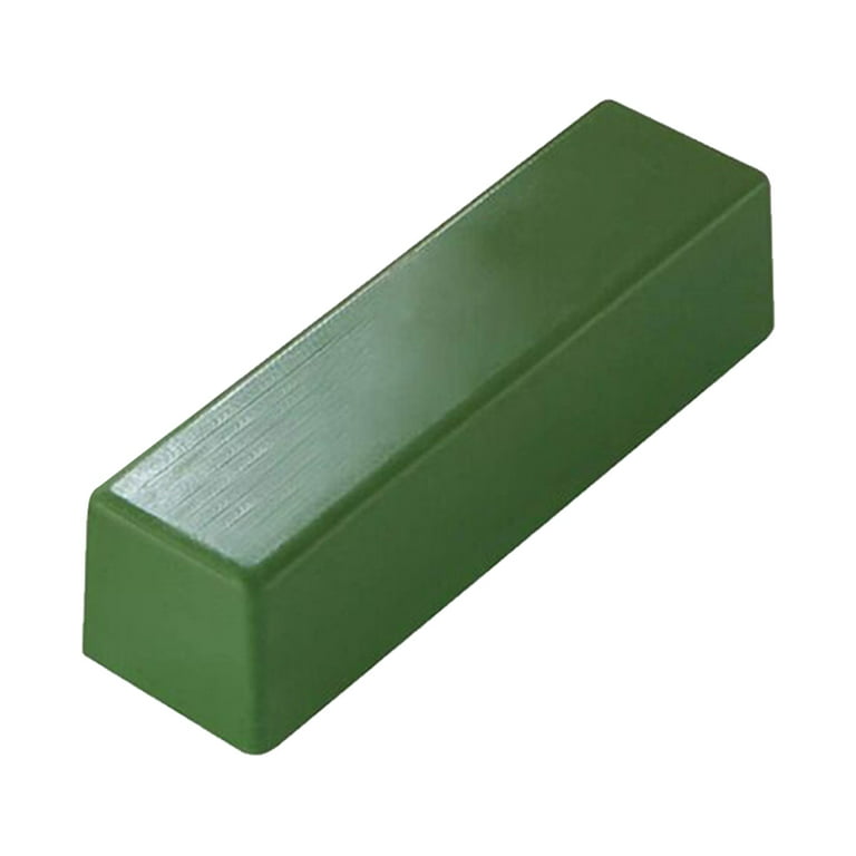 Sardfxul Fine Green Buffing Compound Metal Polishing Wax Paste Leather  Strop Compound Bar 