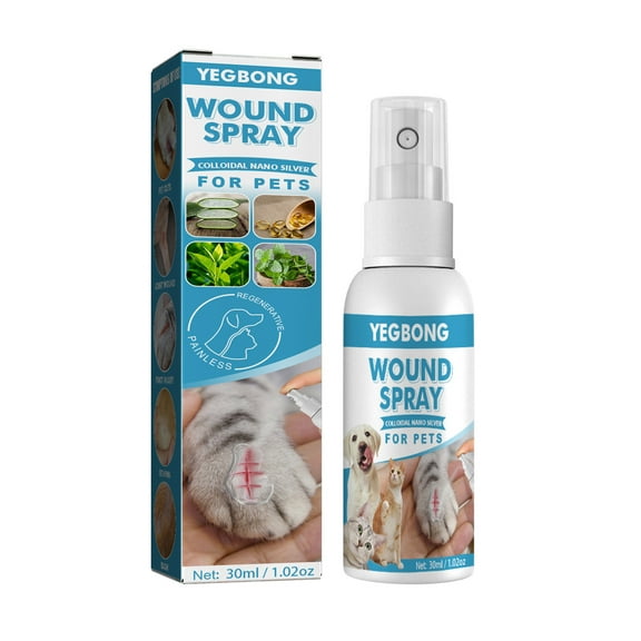 Sardfxul Itch and Irritation Relief Suitable for Cats, Dogs or Other Pets Skin Care Spray Pet Wound and Skin Care Spray