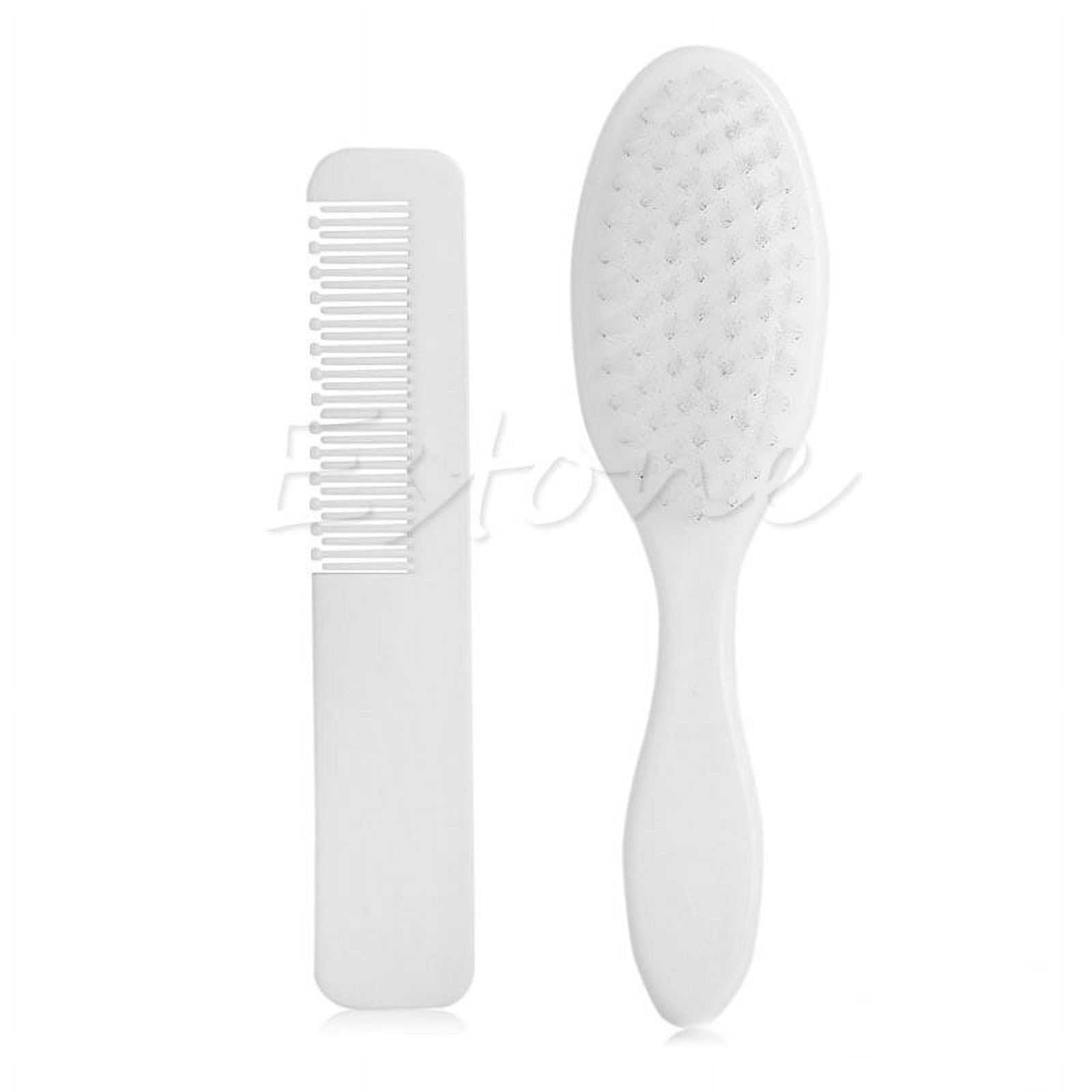 Sardfxul Newborns & Toddlers Hair Brush and Comb Set Ideal for Cradle