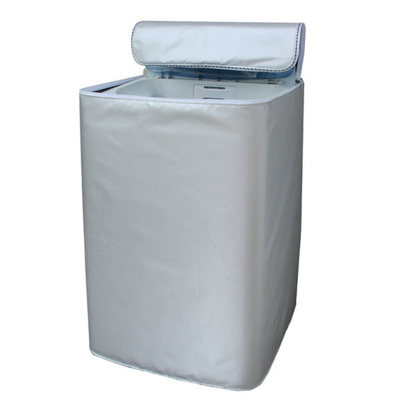 Sardfxul Washing Machine Cover Fit Most Washers, All Weather Protection Silver Coated