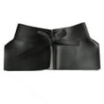 thumbnail image 1 of Sardfxul Women Peplum Belt Tie Up Dress Belt Punk Skirt Belt Leather Wide Waistband Adjustable Waist Belt Self-tied Bowknot, 1 of 14