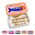thumbnail image 1 of Sardines Travel Jewelry Case Mini Jewelry Storage Box Portable Sardine Can Jewelry Box for Rings Earrings(White), 1 of 5