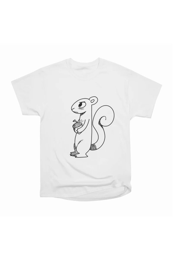 Sardonic Squirrel T-Shirt Tee Gift For Him Merch For Her Apparel For Friend