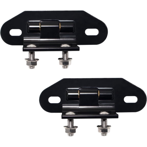 Saree 1 PCS Billet Aluminum Rear Hatch Hinges Black for 1982-1992 Camaro and Firebird