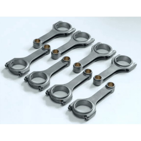 Saree 1H Beam 5.700" 2.100" .927" 4340 Connecting Rods Chevy SBC 350 w/7/16'' Bolt