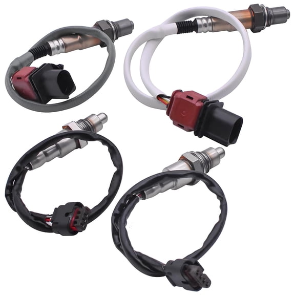 Saree 4Pcs Oxygen O2 Sensor For 2017-20 Ford F-150 3.5L Turbo V6 Upstream&Downstream