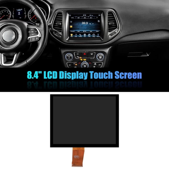 Saree 8.4 Inch Replacement Uconnect 4C UAQ LCD Display Touch Screen Radio Navigation for 2017-2022 Vehicles