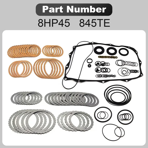 Saree 8HP45 845TE 8-Speed Auto Transmission Master Rebuild Kit for BMW, Jeep, VW, Audi, Land Rover ZF