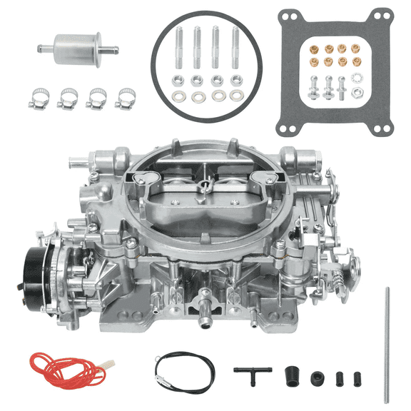 Saree Carburetor 4 Barrel Electric Choke for Edelbrock 1411 Performer 750 CFM Performance Carburetor with Electric Choke System for Enhanced Engine Performance