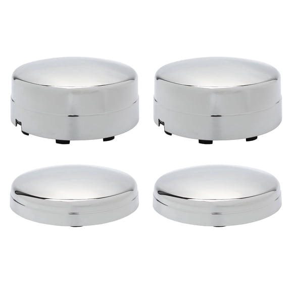 Saree Chrome Wheel Hub Center Caps for Dodge Ram 3500 2003-2017 1-Ton Truck Dually Models Part Number 52106876AA Chrome Plated Hub Cap Replacement Set