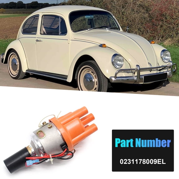 Saree Electronic Ignition Distributor for VW Beetle Transporter Karmann Ghia Thing 0231178009EL