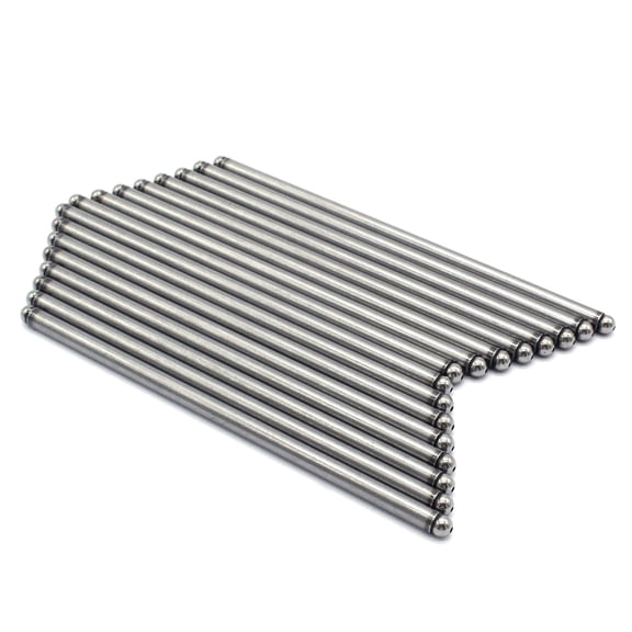 Saree Hardened Steel Pushrods 5/16" 7.800" for SBC 262-400 Non-Roller Cam Engines (Set of 16)