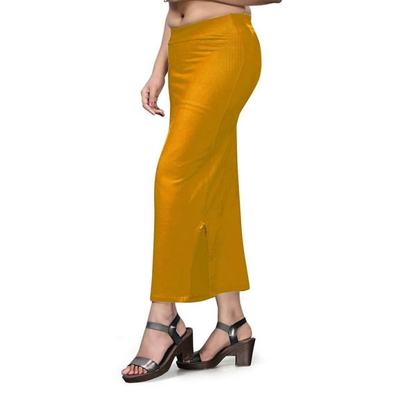 Saree Shapewear Petticoat For Women, Viscose Lycra Shape Wear Dress For Saree Waist Trimmer Thigh Slimmer