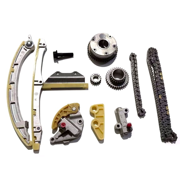 Saree Timing Chain Kit and VVT Gear for 2003-2011 Honda Accord CR-V Element 2.4L K24A1 A4 A8 Engines Complete Timing System Replacement Kit with VVT Components