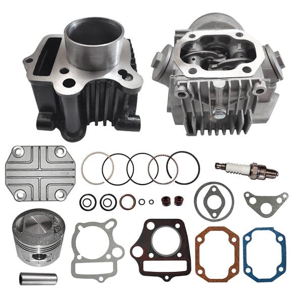 Saree Top End Kit for Honda ATC70 CRF70 CT70 C70 TRX70 XR70 S65 70cc Models Complete Cylinder and Piston Kit for Small Engine Rebuild Projects