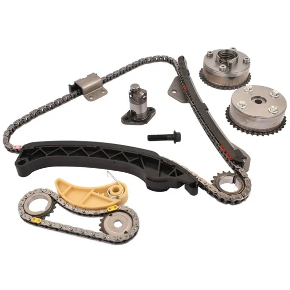 Saree VVT Timing Chain Kit for Toyota Corolla 09-15, Matrix 09-13, Prius 10-15 (1.8L 1ZR 2ZR) - Incl. Intake & Exhaust Sprockets