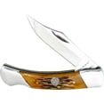 thumbnail image 1 of Sarge SK-145 Lock Back Brown Jigged Bone Pocket Knife w/2-1/4" Stainless Blade, 1 of 1