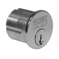thumbnail image 1 of Sargent  1.125 in. Mortise Cylinder with RA Keyway, Satin Stainless Steel, 1 of 1