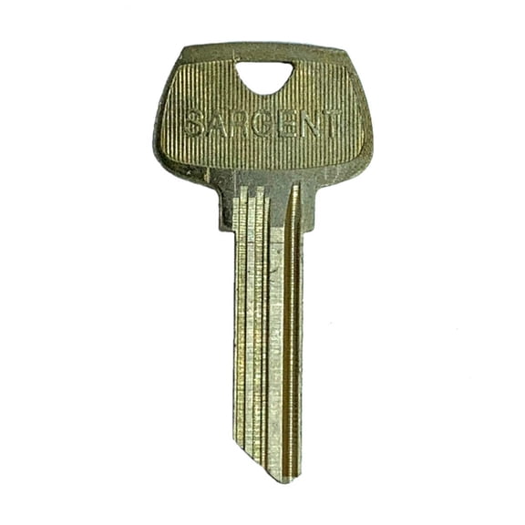 Sargent 6 Pin Key Blank 6275 HB Keyway, Pkg of 10, Factory Original