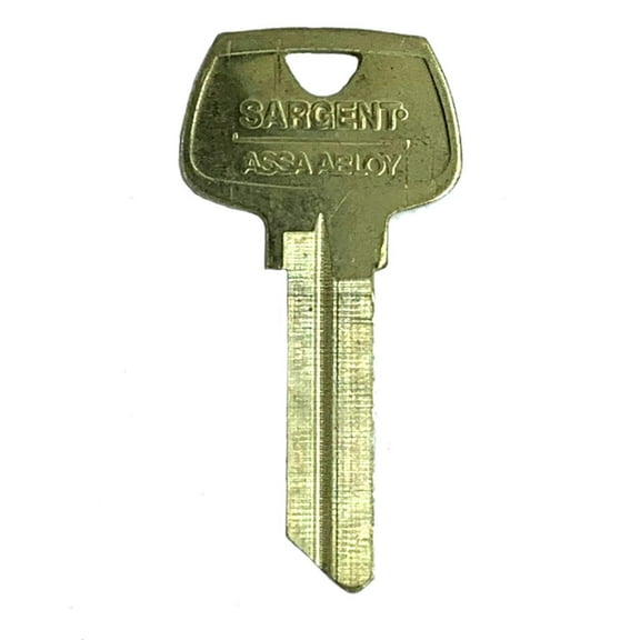 Sargent 6 Pin Key Blank 6275 RC Keyway, Pkg Of 10, Factory Original