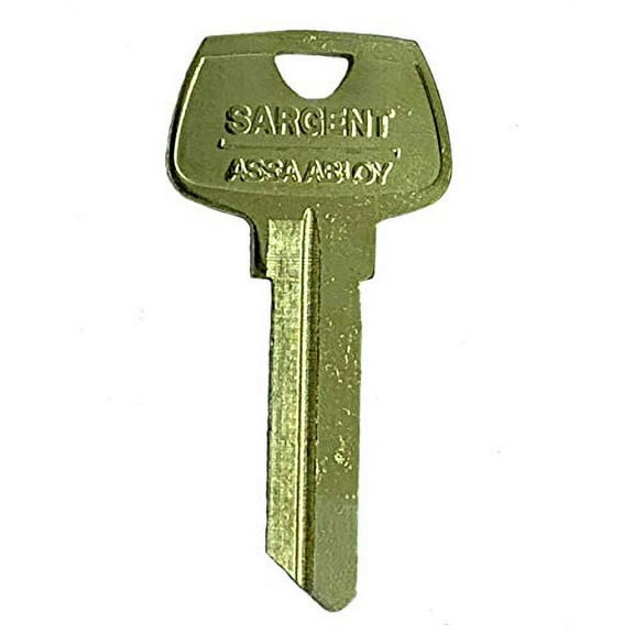 Sargent 6 Pin Key Blank 6275 RG Keyway, Pkg Of 10, Factory Original