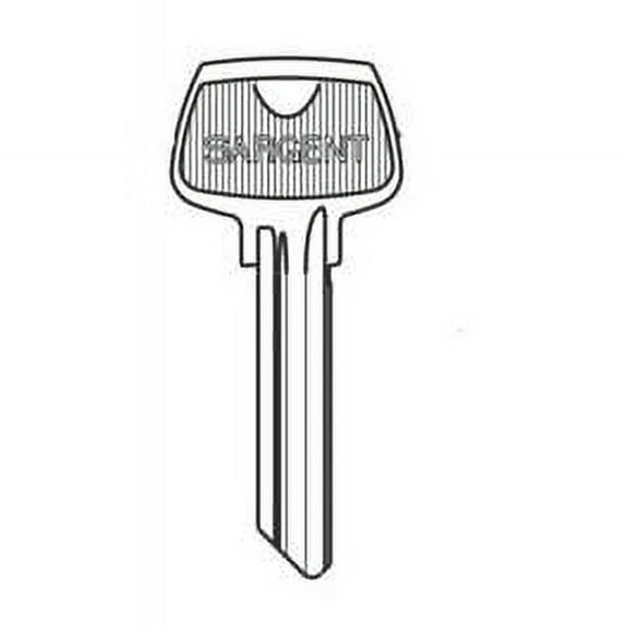 Sargent 6 Pin Key Blank with LH Keyway