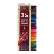 Sargent Art 1510045 Sargent Art Marker Set Fine Tip, Assorted Colors, Set of 36