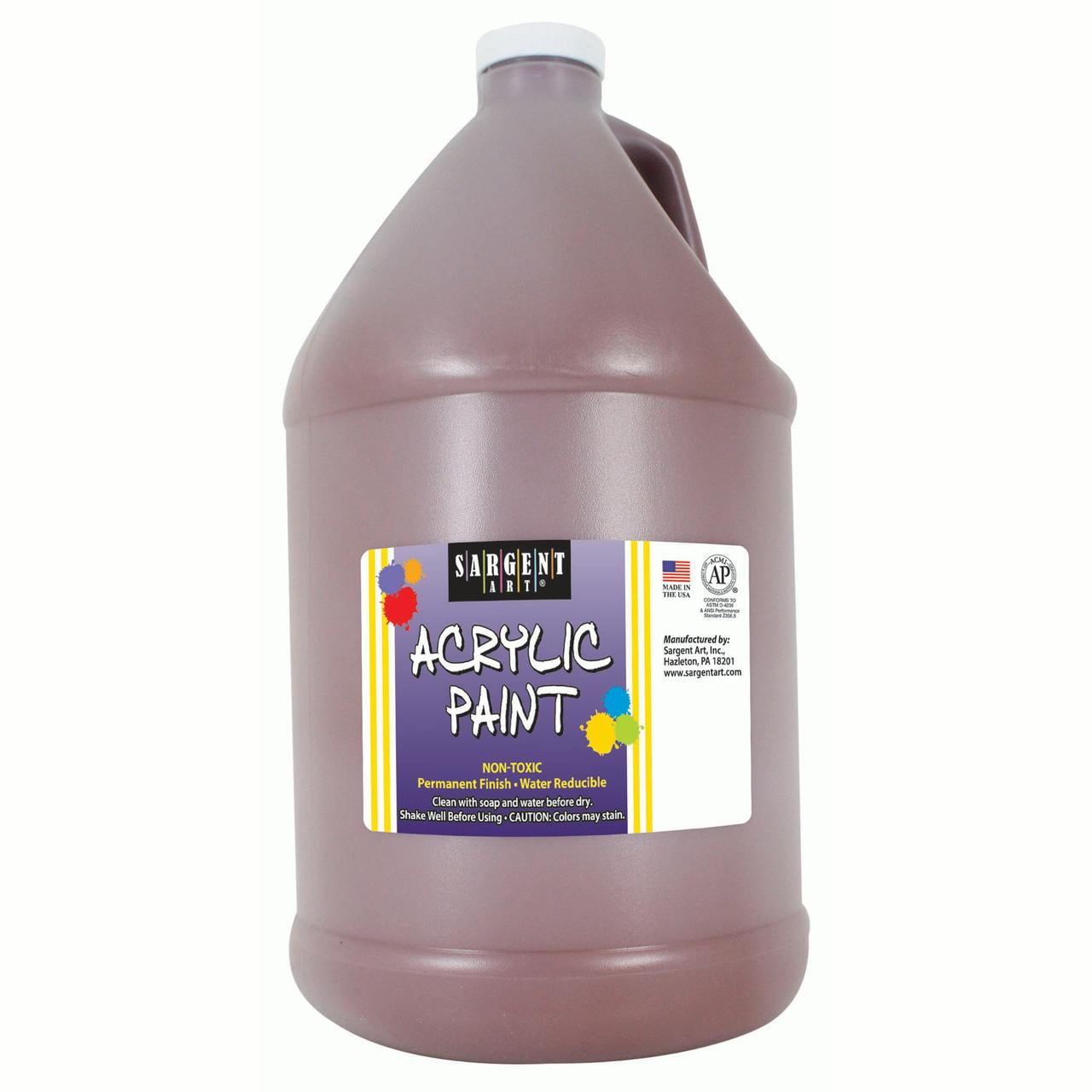 Sargent Art Acrylic Paint Turquoise 64 oz. Bottle Half Gallon