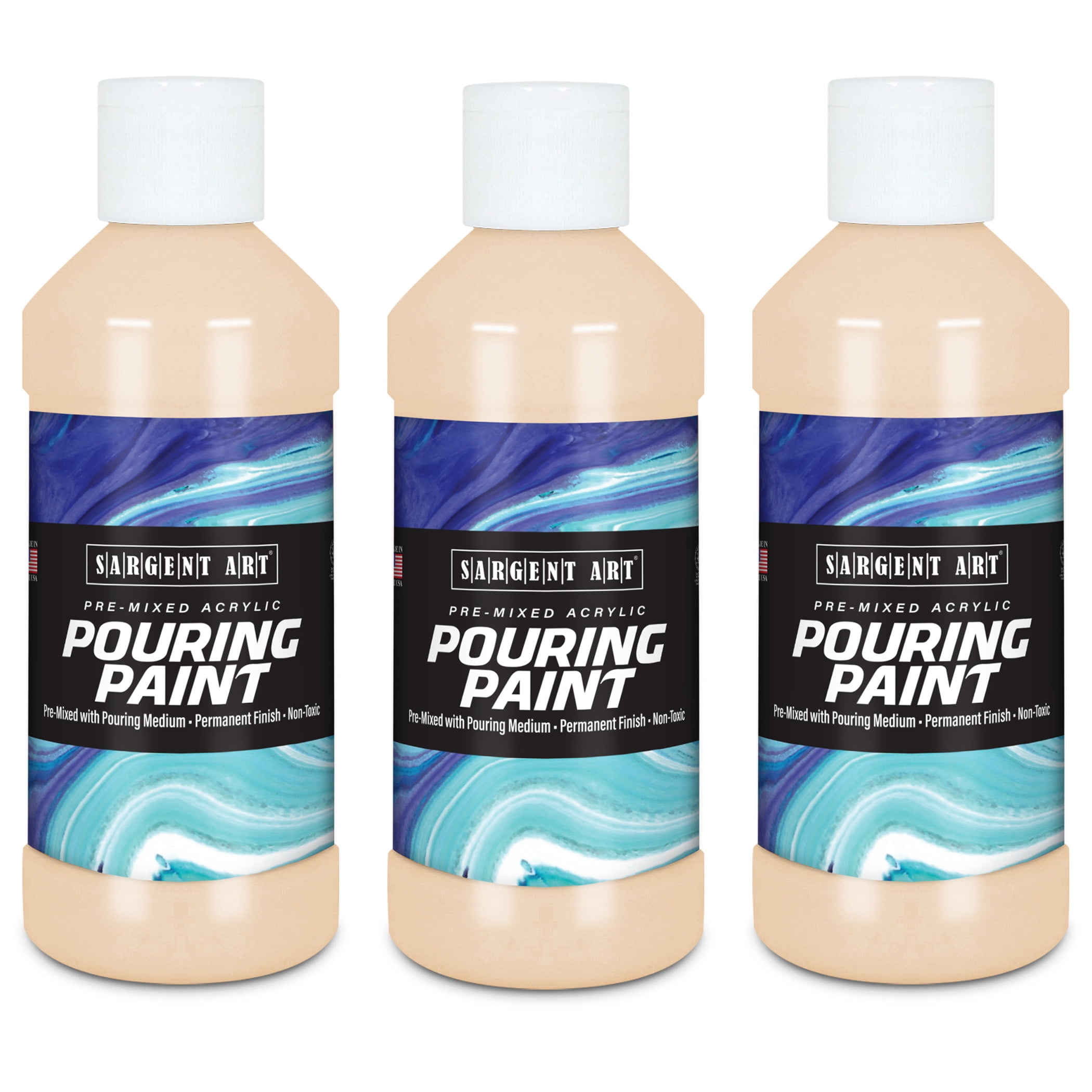 Pouring Acrylic Paint Premium 240ml (8.12 US fl.oz) - Ultramarine
